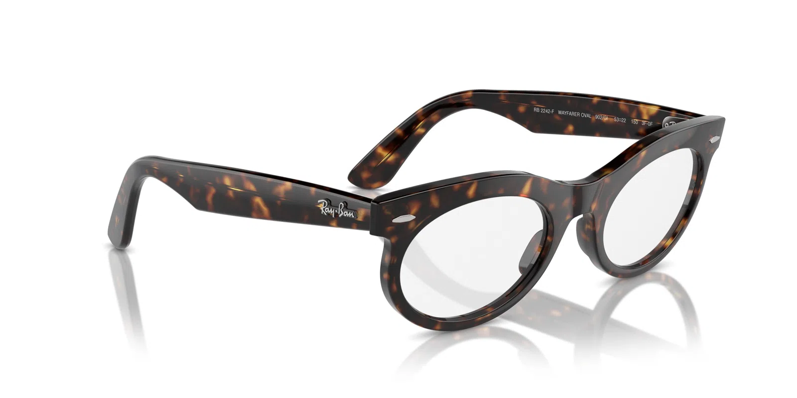 Ray-Ban Wayfarer Oval 2242F Sunglasses - view 90
